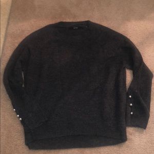 Vero mods grey sweater large NWOT